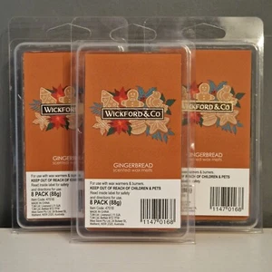 NEU - 3er-Packungen mit 8 festlichen Wickford & Co Lebkuchen Wachsschmelzen - limitierte Auflage - Bild 1 von 2