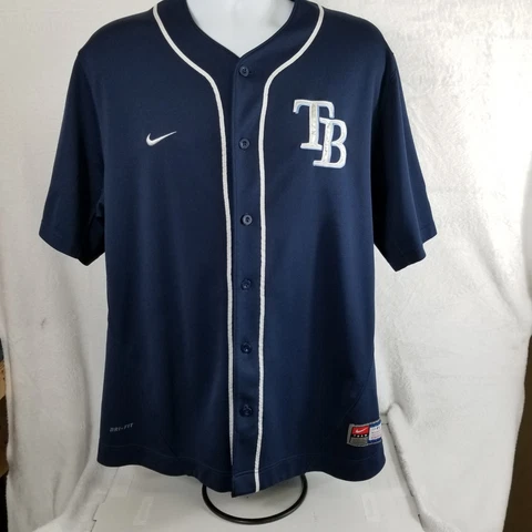 NIKE Genuine Merchandise, Tampa Bay Rays,Jersey, #3 Longoria Men's Size Large Cover