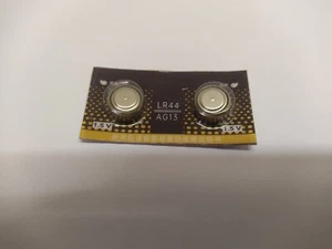 Lot de 2 piles neuves pour GAME & WATCH (Nintendo) ¤ LR44/AG13 - Picture 1 of 1