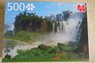 Jumbo  500 Piece Jigsaw Puzzle - Iguazu Falls, Argentina - New / Sealed Contents