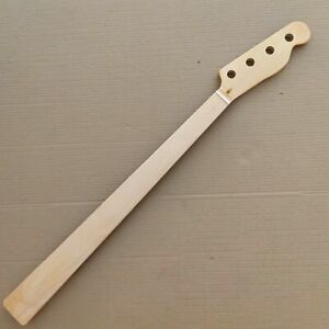 FRETLESS Maple 20 Fret TL Bass Guitar Neck Parts maple fingerboard no inlay