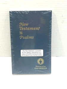 The Gideons International Thinking of you New Testament Psalms Paperback New Sea - Picture 1 of 7
