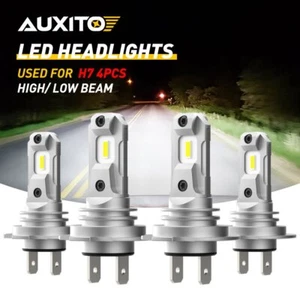 4pcs Set H7 6500K Super White 20000LM LED Headlight Bulbs Kit High Low Beam EON - Picture 1 of 12
