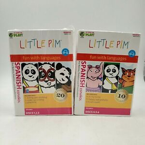 Learn Spanish Little Pim Set 6 DVD Preschool 0-5 years Pimsleur