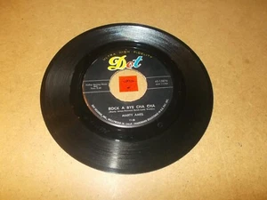 MARTY AMES - ROCK A BYE CHA CHA - CHOPPIN CHA CHA  / LISTEN - POPCORN LATIN ROCK - Picture 1 of 2