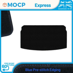 Express with Blue Pre-Stitch Trim Boot Mat to fit Volkswagen Polo MK8 Hatchba... - Picture 1 of 4