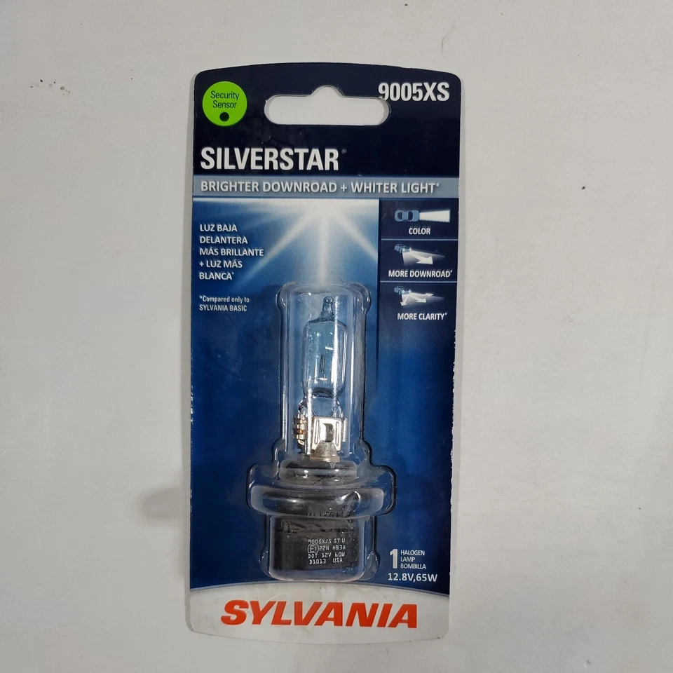 Sylvania Silverstar 9005XS Bombilla Halógena Faro Alto Rendimiento 12.8V - 65W Foto 1 de 3