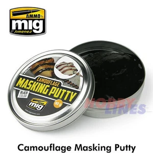 Munition CAMOUFLAGE MASKING PUTTY Masking 80g Dose Black Mig Jiminez - Bild 1 von 5