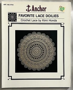 Anchor Favorite Lace Doilies Japanese Doily Crochet Pattern Book Kimi Honda - Picture 1 of 23