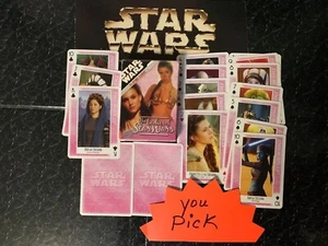 Swap Playing Card   STAR WARS  THE LADIES OF STAR WARS    YOU PICK    Cartamundi - Picture 1 of 15