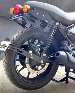 "ENGANCHE NEUMÁTICO TRASERO, NEGRO" APTO PARA ROYAL ENFIELD HUNTER 350 - Imagen 1 de 4