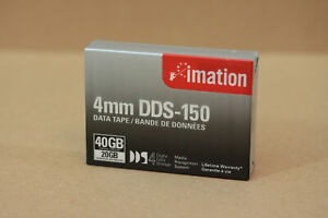 10 x imation DDS-150 DDS4 DDS-4 Data Cartridge Band Daten Kassette 20/40GB