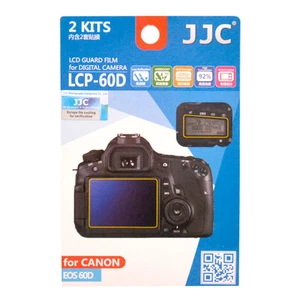 JJC LCP-60D LCD Film Camera Screen Display Protector for Canon EOS 60D - Picture 1 of 4