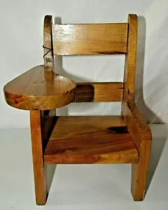 CROWNE ZUBEHÖR ARTMARK MAY CHU HOLZ SCHÜLER SCHULE SCHREIBTISCH PUPPENSTUHL - Bild 1 von 7