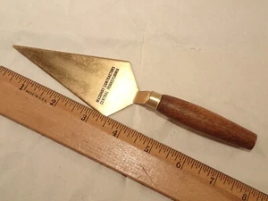 Vintage Souvenir Mini KELLE Brieföffner - MAUERWERK BAUUNTERNEHMEN ZENTRAL PA - Bild 1 von 4