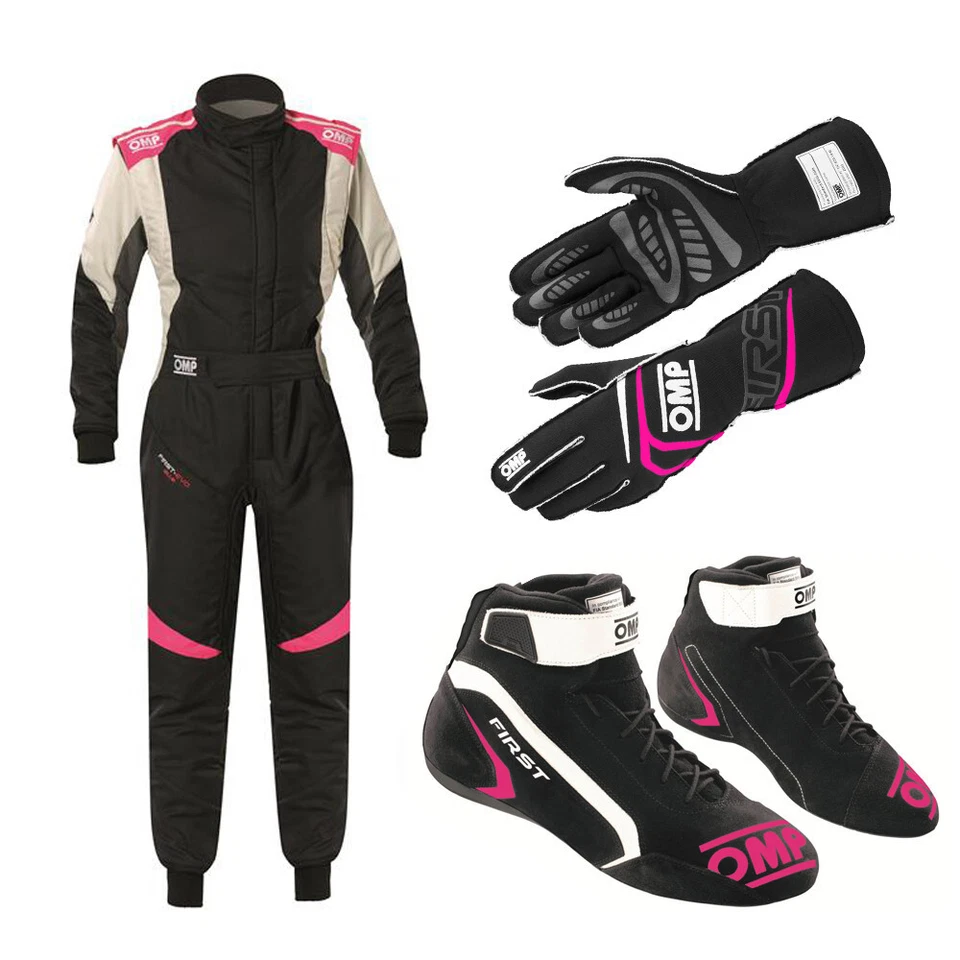 FIA OMP First Elle Rallye-Satz Rennen Schwarz/Rosa