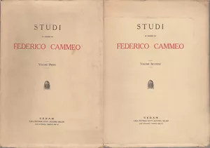 LAW STUDIES IN HONOR OF FEDERICO CAMEO VOLUME FIRST VOLUME SECOND 1933 - Picture 1 of 1
