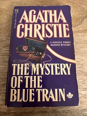 The Mystery Of The Blue Train By Agatha Christie Murder Mystery Novel Paperback  - Image 1 of 4