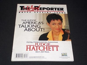 2002 JANUARY 17 THE HOLLYWOOD REPORTER MAGAZINE - JUDGE HATCHETT COVER - L 16329 - Picture 1 of 2