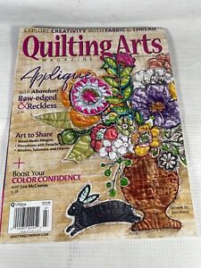 Magazyn Quilting Arts czerwiec lipiec 2019 Wydanie 99 Aplikacja pincushions tkanina