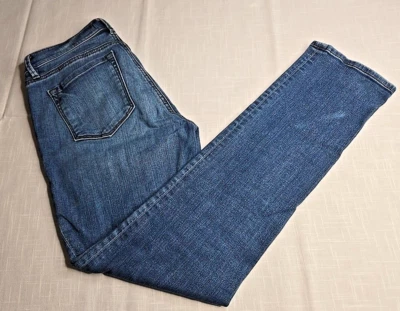 ANN TAYLOR VAQUEROS MODERNOS PIERNA RECTA MUJER AZUL TALLA 4/27 USADOS EN EXCELENTE ESTADO #70026 Foto 1 de 4