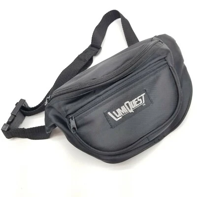 LumiQuest Fanny Pack Vintage camera advertising bag reflector Black Max 39 inch - Image 1 of 4