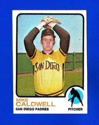 1973 Topps SET BREAK #182 MIKE CALDWELL NRMINT SAN DIEGO PADRES (SB2) - Image 1 of 2