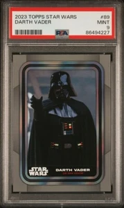 Carta 2023 Topps Star Wars Darth Vader #89 PSA nuova di zecca 9 - Foto 1 di 2