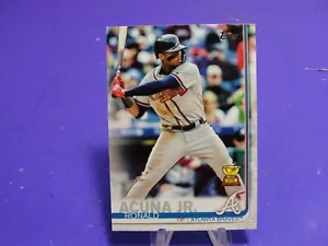Ronald Acuna Jr 2019 Topps #1 Rookie Card Investment Atlanta Braves RC MINT - Picture 1 of 2