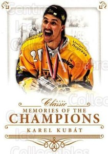 2015-16 Czech HC Litvinov Champions #24 Karel Kubat