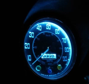 Ice Blue SMD LED Dash Instrument Speedo Land Rover Defender 90/110 TD5 kit - Picture 1 of 4