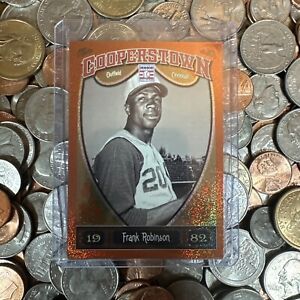 ✨⚾✨ 2013 Panini Cooperstown Orange #71 Frank Robinson #'d /325 REDS