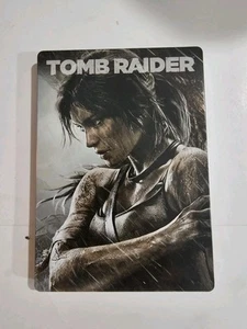Tomb Raider Steelbook Microsoft Xbox 360 Pal ohne Spiel Disc - Bild 1 von 4
