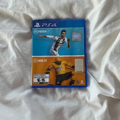 FIFA 19 and NHL 19 Bundle Pack (PS4) Sony USED - Image 1 of 4