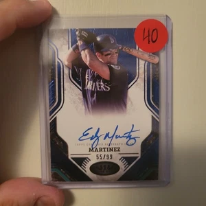 2025 Topps Tier One #PPA-EM Edgar Martinez Prime Performers Autogramm #/99 - Bild 1 von 2