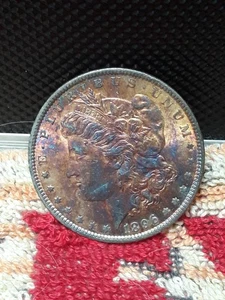 1896 Morgan Dollar - Beautifully Toned - Picture 1 of 4