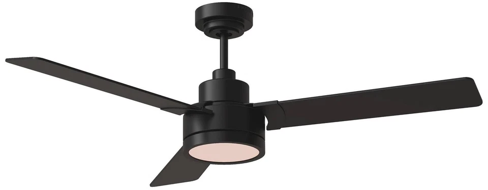 52" Jovie Midnight Black Indoor/Outdoor LED Wall Control Ceiling Fan - Image 1 of 1