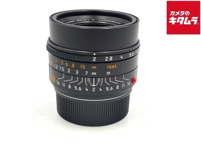 Leica Summicron M 28 mm f/2 ASPH negro [11618] -casi como nuevo- `0005 Foto 1 de 3