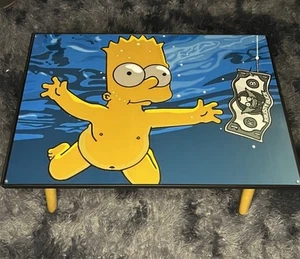 BART Simpson Nirvana Acrylic Coffee Table - Picture 1 of 2