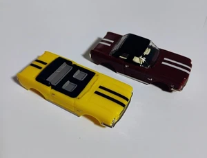 Lote de 2 carrocerías modelo motor Mustang ranura - Imagen 1 de 8