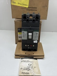 GENERAL ELECTRIC TFJ224150WL MOLDED CASE CIRCUIT BREAKER 150 AMPS 2 POLES - Picture 1 of 8