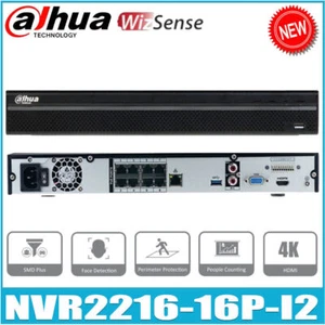 Original Dahua NVR4208-8P-4KS2/L 8 Channel 1U 2HDDs 8PoE Network Video Recorder - Picture 1 of 4
