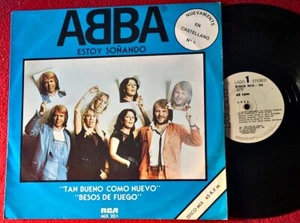 ABBA - ESTOY SOÑANDO + 2 - EP - IN SPANISH - MAXI 45 RPM - ONLY URUGUAY - Picture 1 of 5