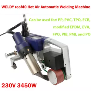 WELDY 230V Hot Air Automatic Welding Machine Roof 40 Water Roofing Membrane - Picture 1 of 16