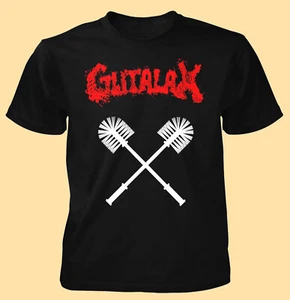 GUTALAX - Red Logo Toilet Brushes - T-Shirt - Picture 1 of 1