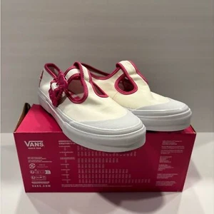 Vans x Barbie™ Style 93 DX Mary Jane Skate Shoe - White Womens 8 - Picture 1 of 10
