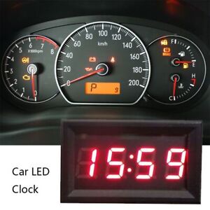 Time Display DIY Modified Dashboard Motorcycle LED Display Car Clock