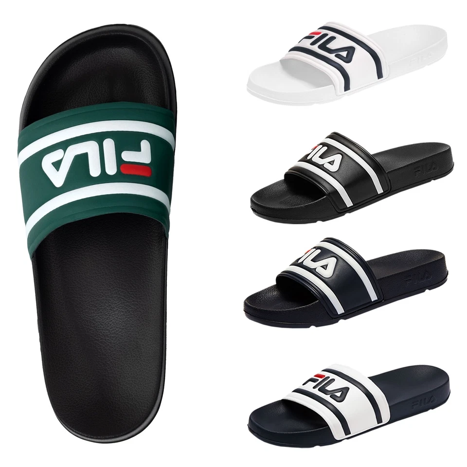 Fila Herren Badeschuhe Badelatschen Badeschlappen Morro Bay Slipper 2.0