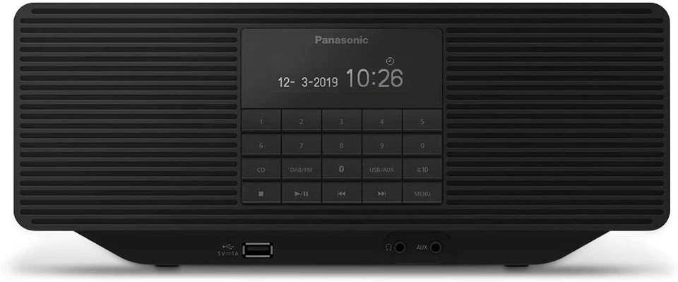 Panasonic RX-D70BTEG-K Digitalradio C, (DAB+, Bluetooth, Netz- & Batteriebetrieb - Bild 1 von 1
