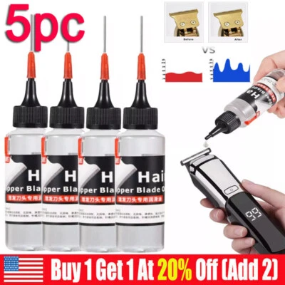 Aceite lubricante cortapelos 60 ml hoja lubricante para afeitadora recortadora máquina de aseo Foto 1 de 4